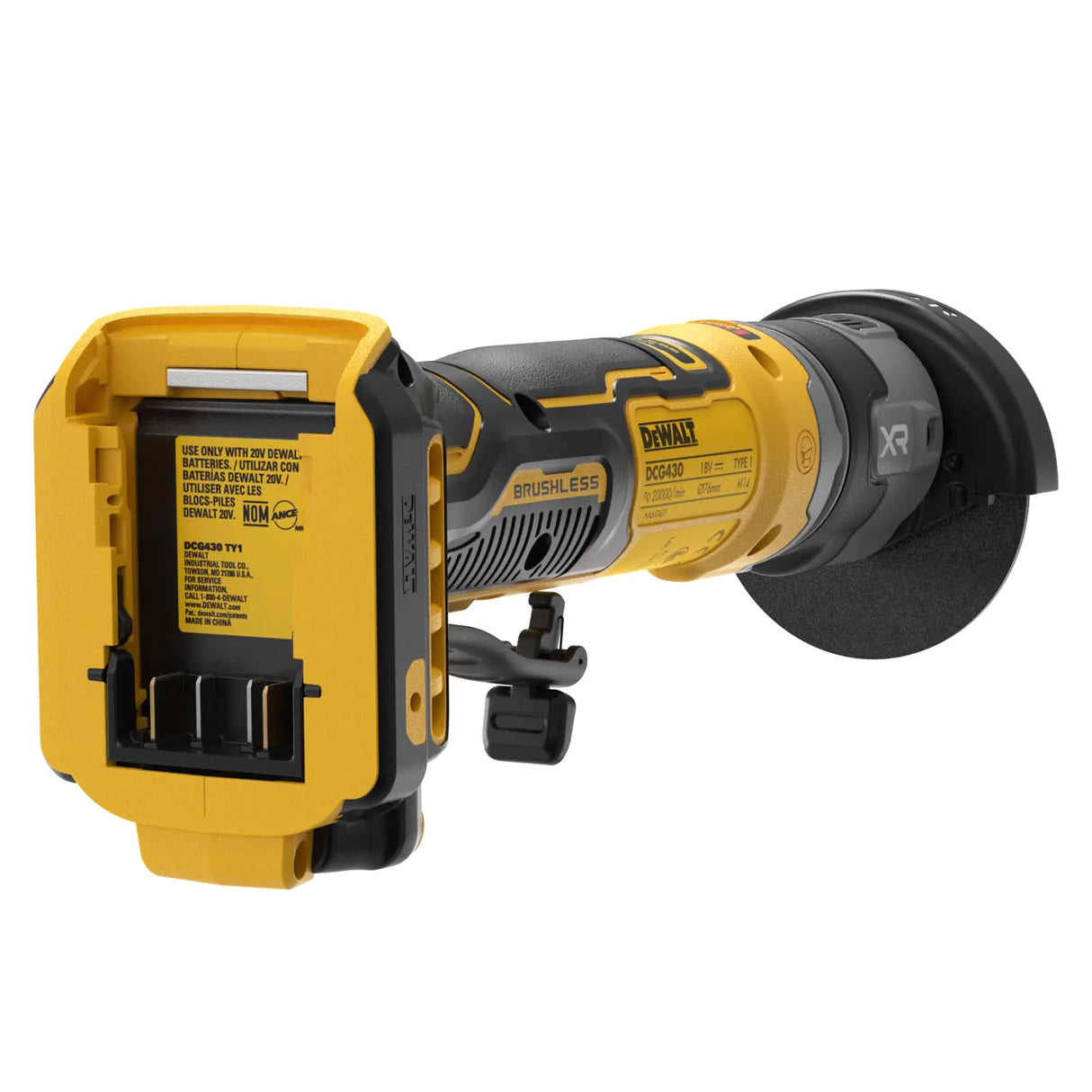 Mini-machine de découpe Dewalt DCG430N-XJ 18V