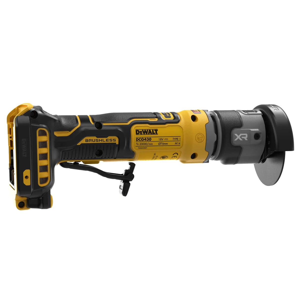 Mini-machine de découpe Dewalt DCG430N-XJ 18V