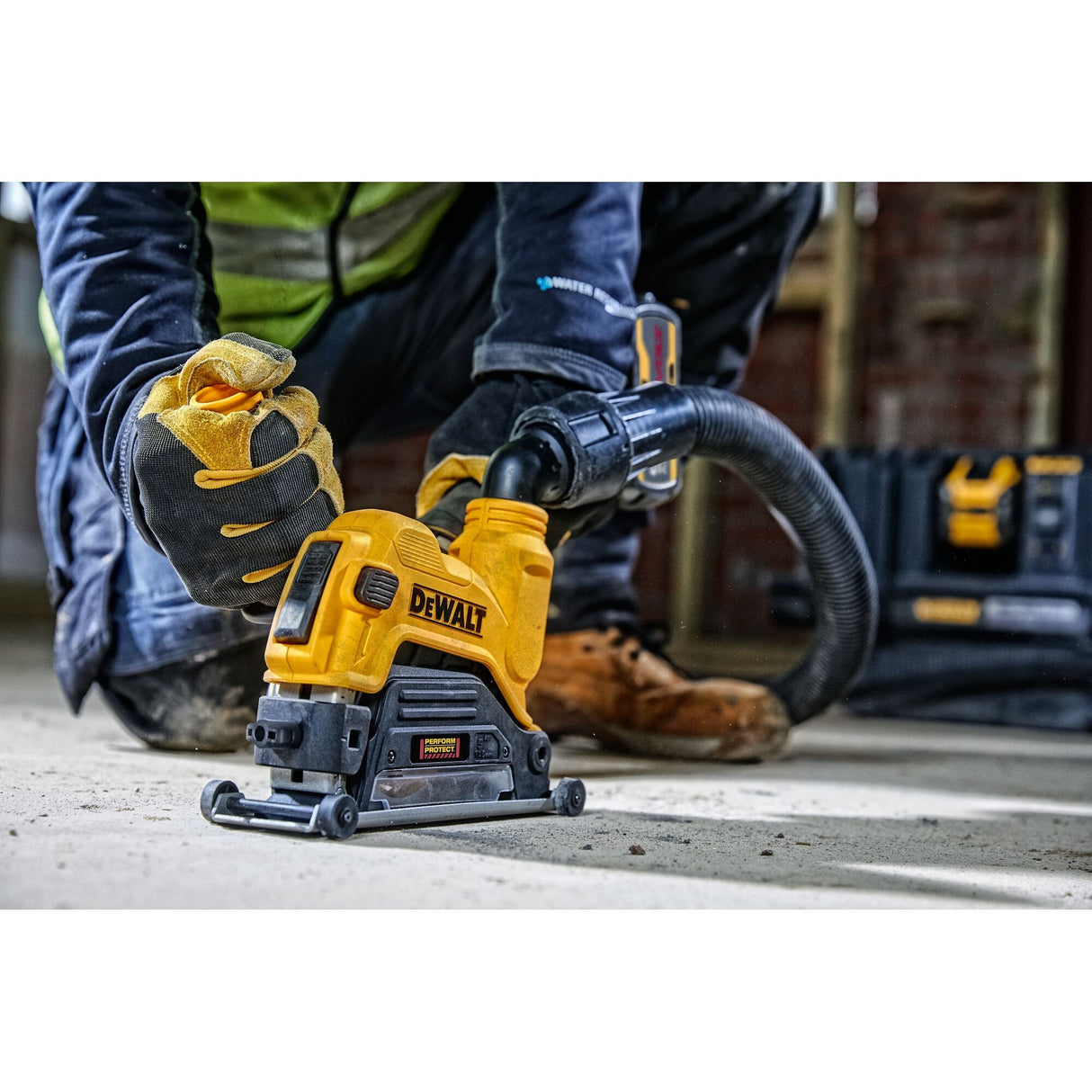 DWE46225-XJ - Protection contre les coupures Dewalt DWE46225-XJ pour meuleuse 125 mm - Image 9
