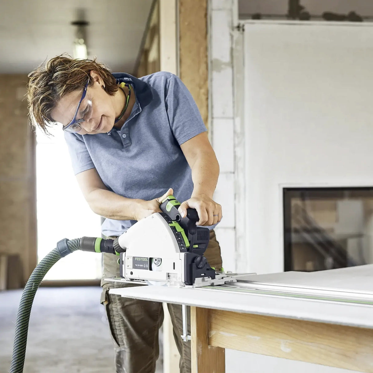 Sega ad affondamento Festool TSC 55 KSEB-Basic 18V