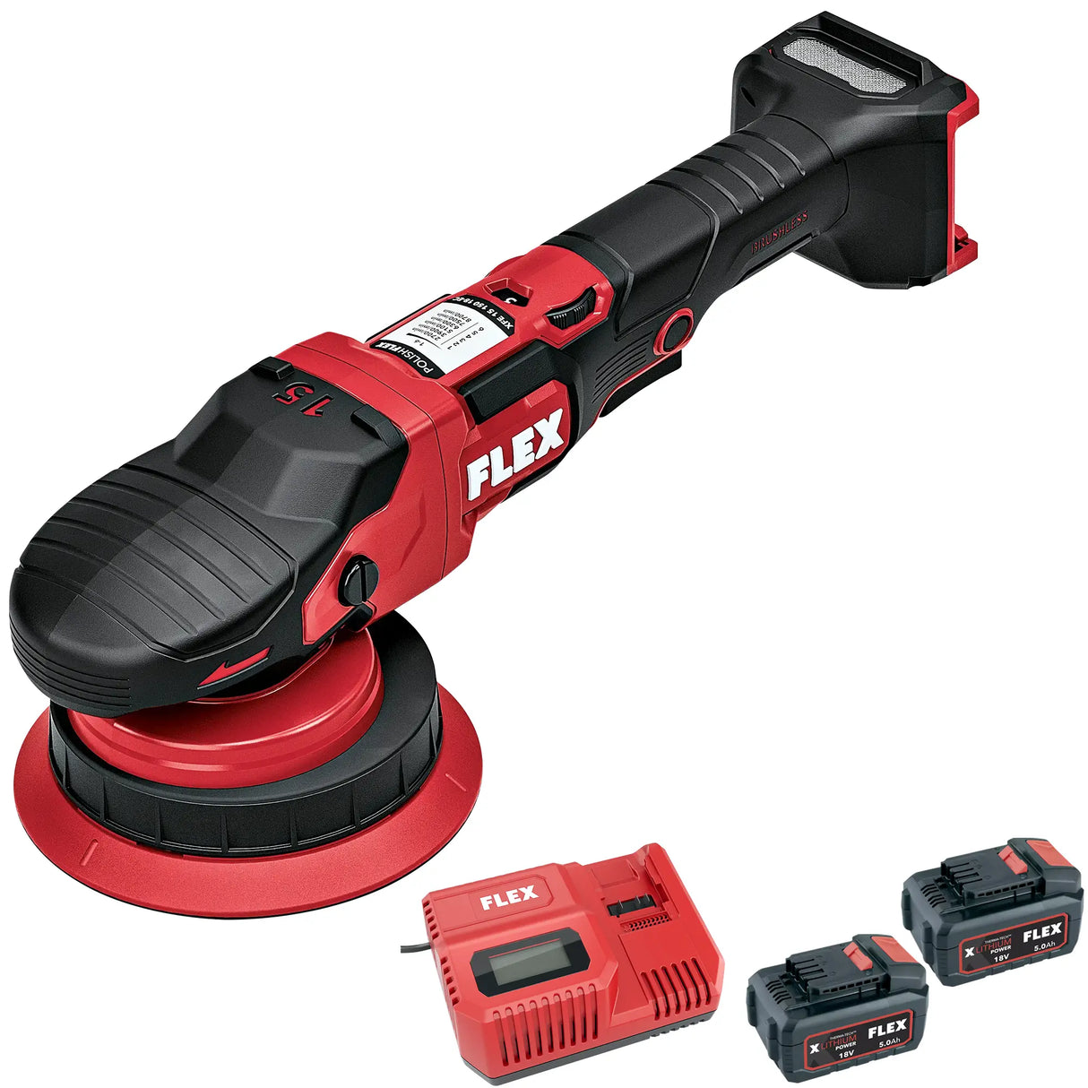 Polisseuse orbitale aléatoire Flex XFE 2 15 EC C 18V