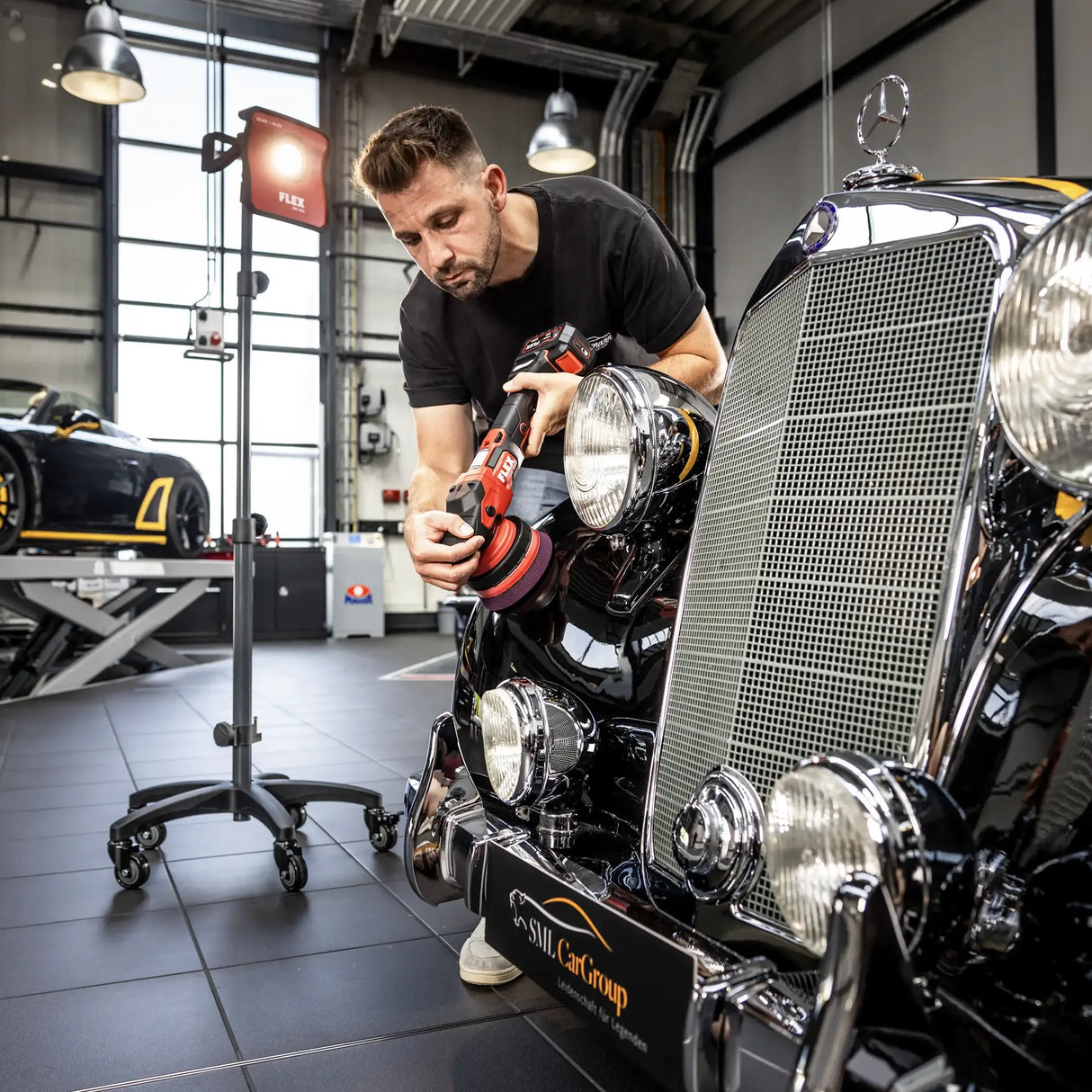 Polisseuse orbitale aléatoire Flex XCE 2 8 EC 18V