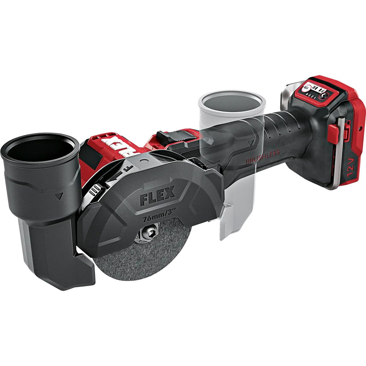 Meuleuse d'angle Flex LBE 76 12V EC C