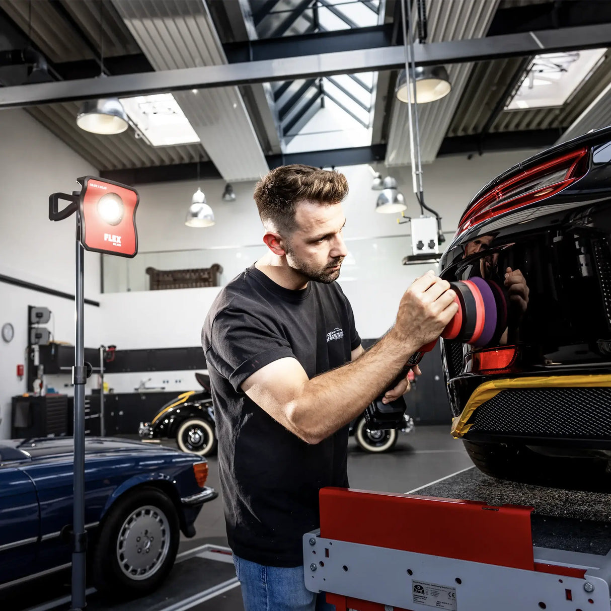 Polisseuse orbitale aléatoire Flex XCE 2 8 EC 18V