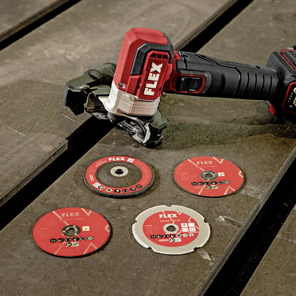 Meuleuse d'angle Flex LBE 76 12V EC C