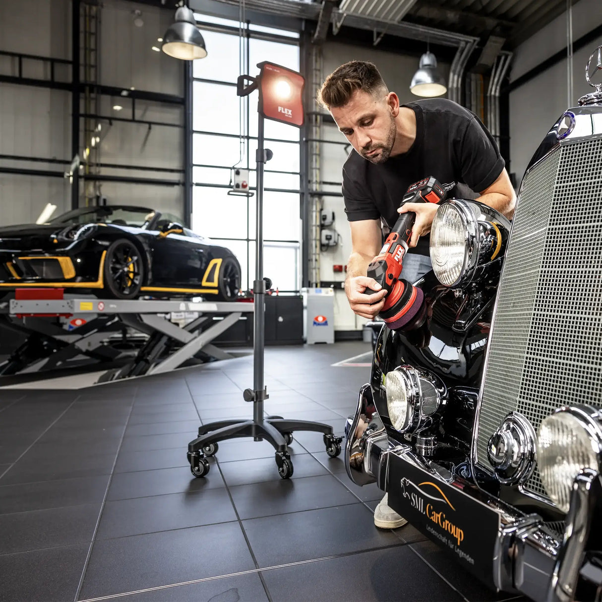 Polisseuse orbitale aléatoire Flex XCE 2 8 EC 18V