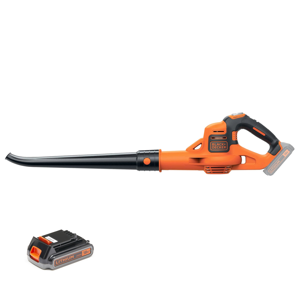 Soffiatore Black+Decker GWC1820PC-QW 18V 2Ah