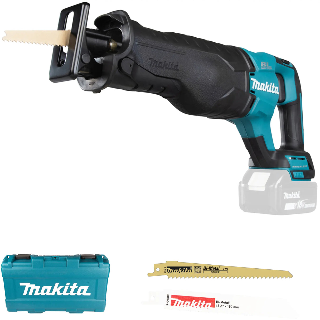 Scie droite Makita DJR187ZK 18V