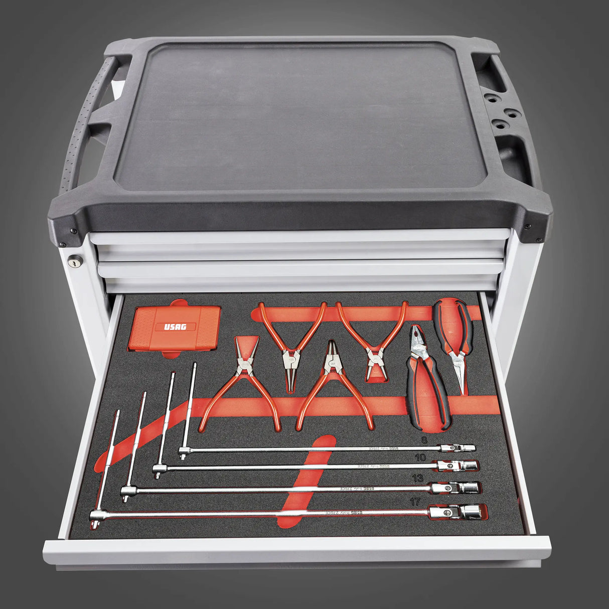 Carrello con cassetti Usag 516 SE6MMA con 289 Utensili Omaggio