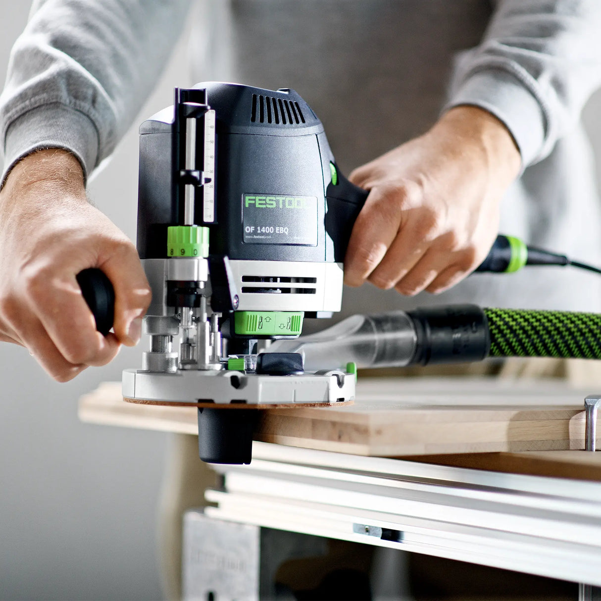 Fresatrice Festool OF 1400 EBQ-Plus + Box-OF-S