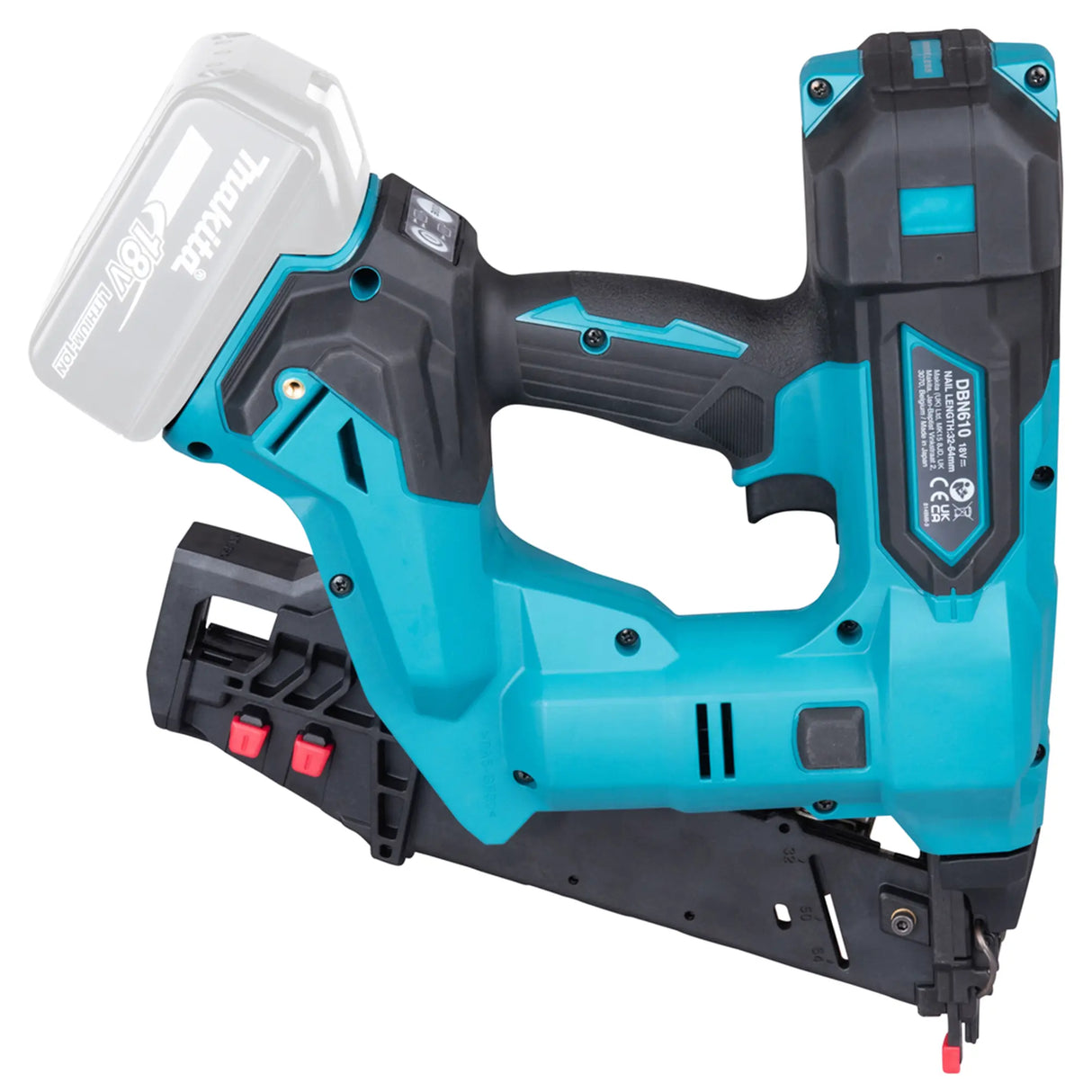 Cloueuse Makita DBN610ZJ 18V