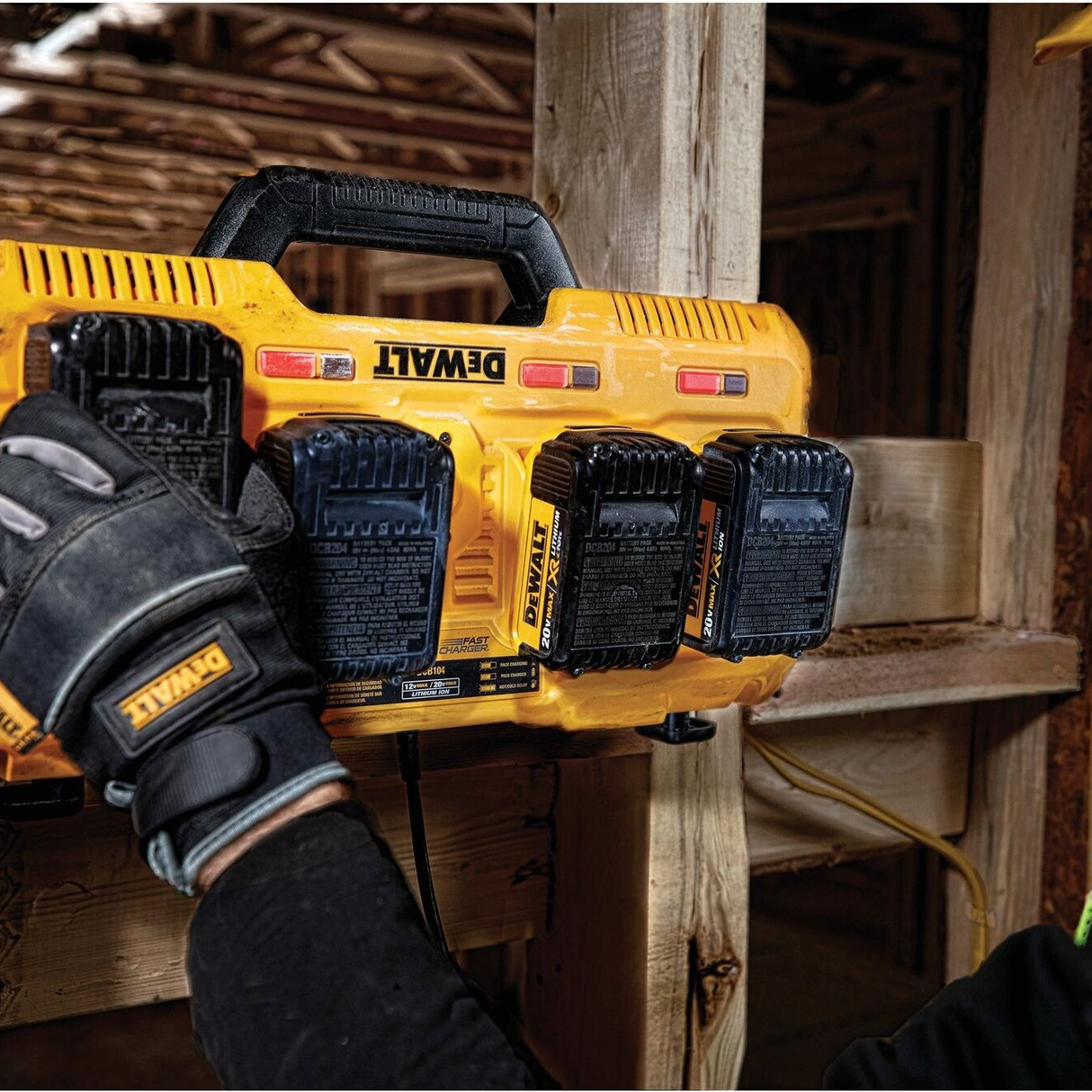 DCB104-QW - Chargeur de batterie Dewalt DCB104-QW 8Ah - Image 7
