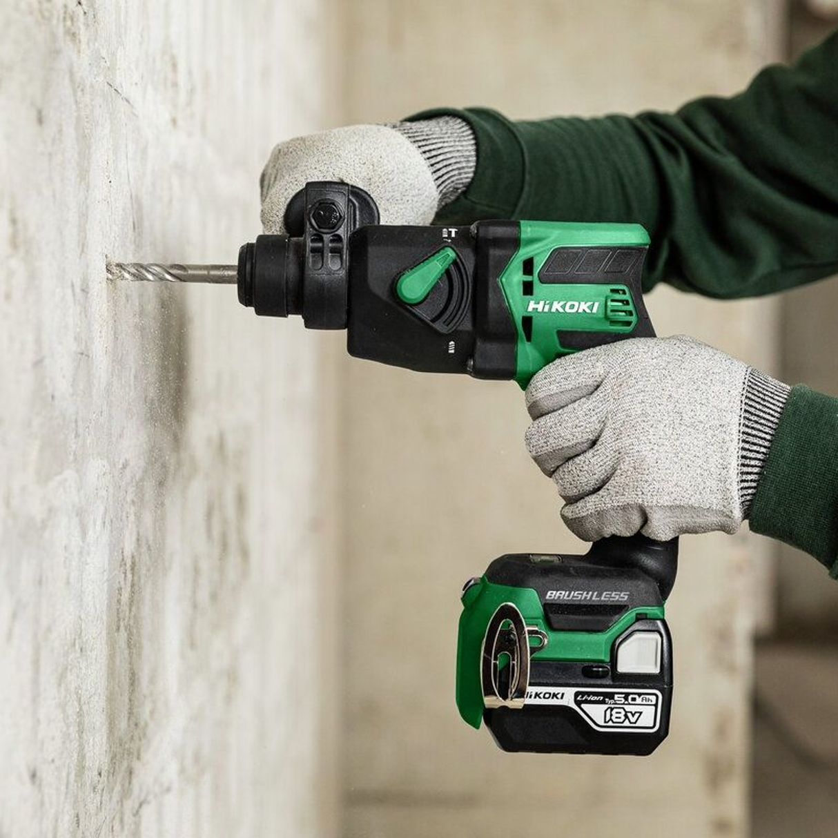 DH18DPBWPZ - Perceuse à percussion sans fil HiKOKI DH18DPBWPZ SDS-Plus 18 V
