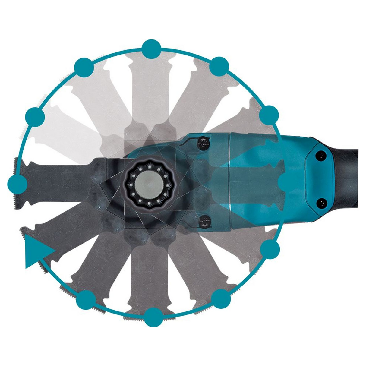 DTM53Z - Outil multifonction Makita DTM53Z 18V - Image 17
