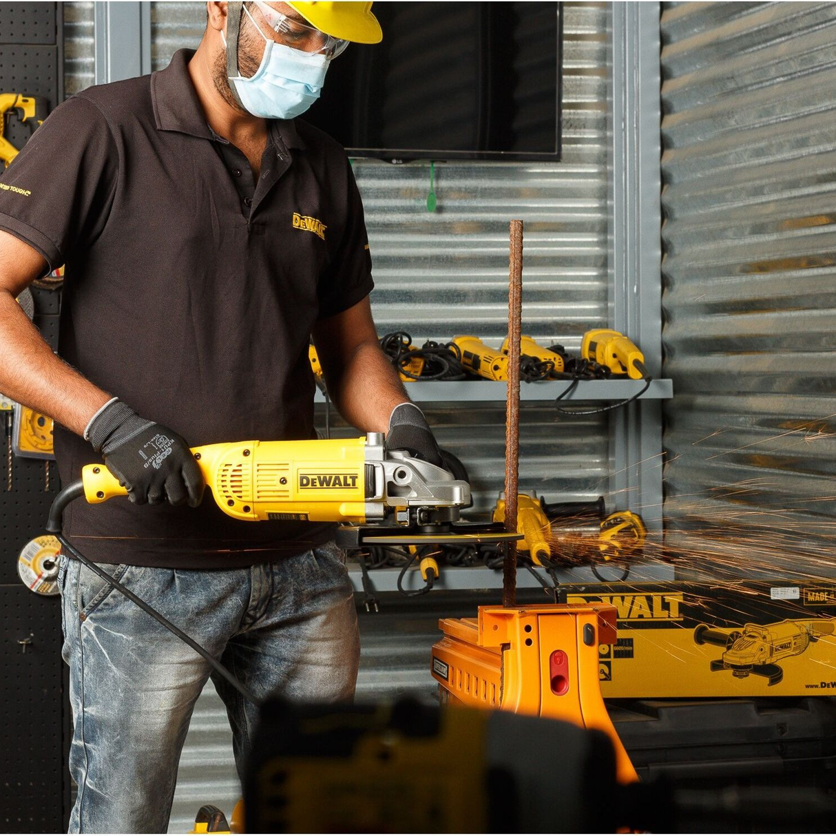 DWE492-QS - Broyeur Dewalt DWE492-QS 230 mm 2200 W - Image 5