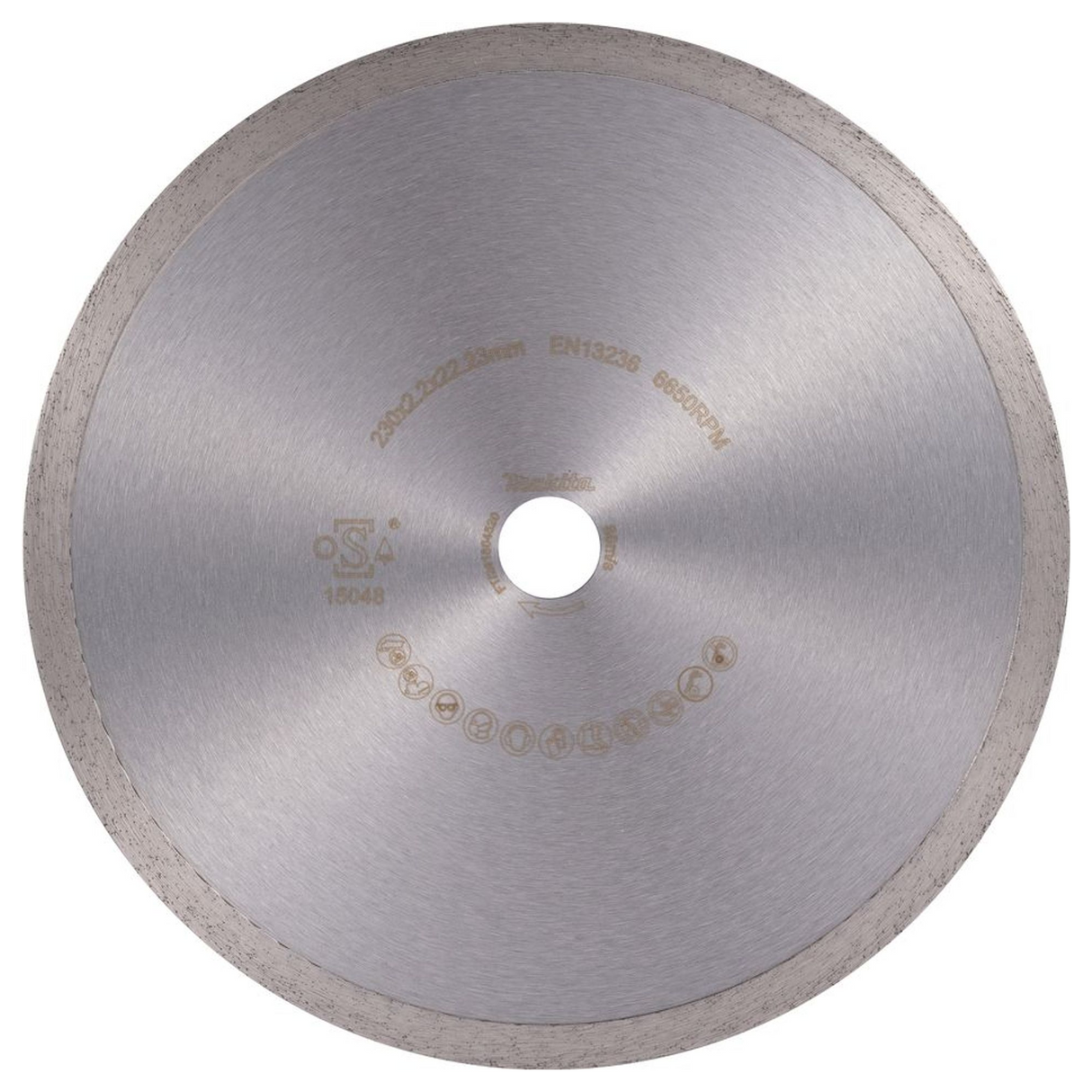 D-80254 - Disque diamanté Makita Couronne continue D-80254 230 mm - Image 3