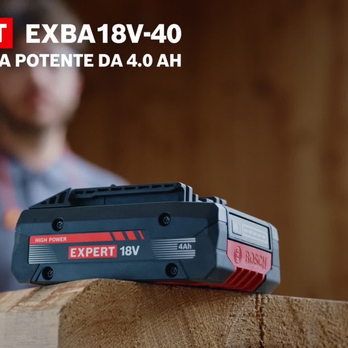1600A0373M - Kit de démarrage Bosch EXBA18V-40 Professionnel + GAL 12V/18V-80 18V 4Ah - Image 7