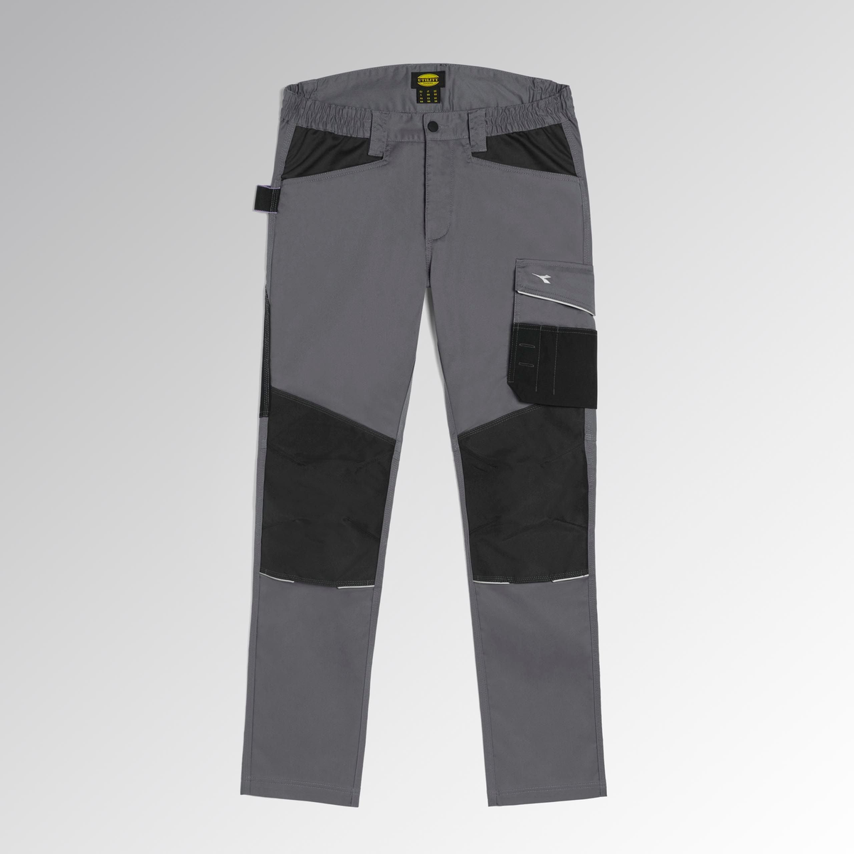 702.183065-75070 - Pantalons de travail Diadora Pneu utilitaire extensible Performance 2.0 Gris acier - Image 7