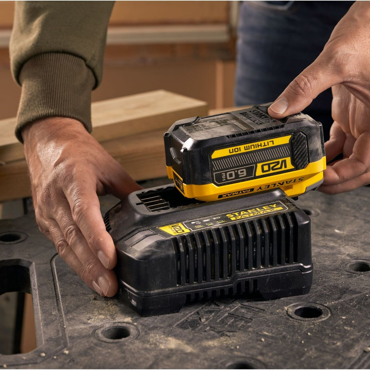 SFMCB206-XJ - Batterie Stanley FatMax V20 18V 6Ah - Image 4