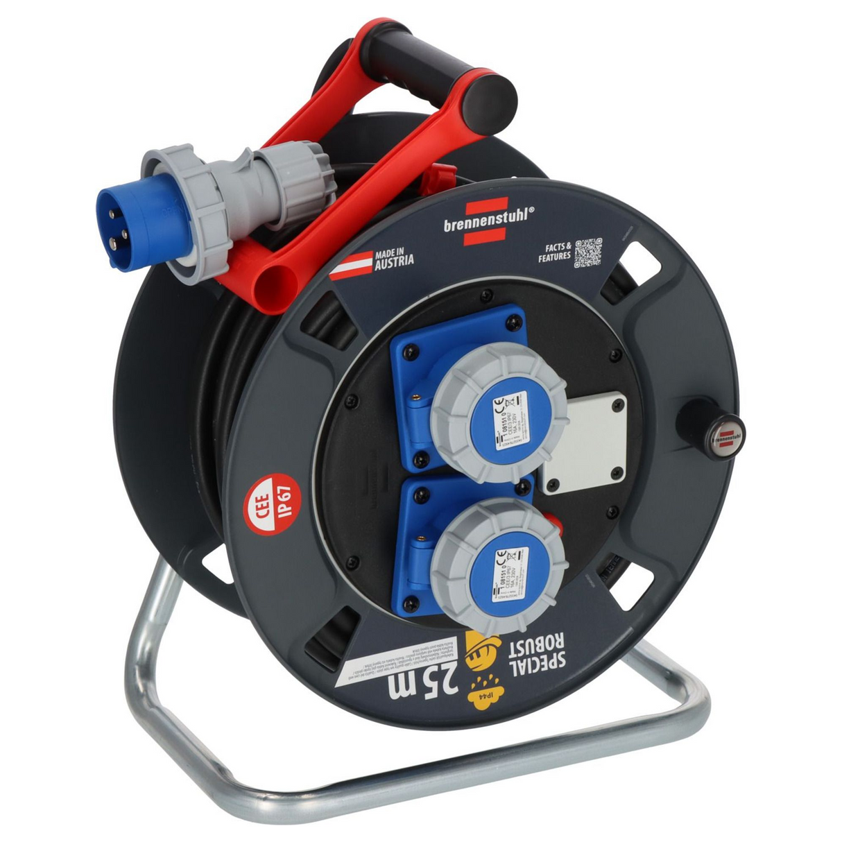 1132826 - Enrouleur de câble Brennenstuhl ST 300 CEE IP67 25 m