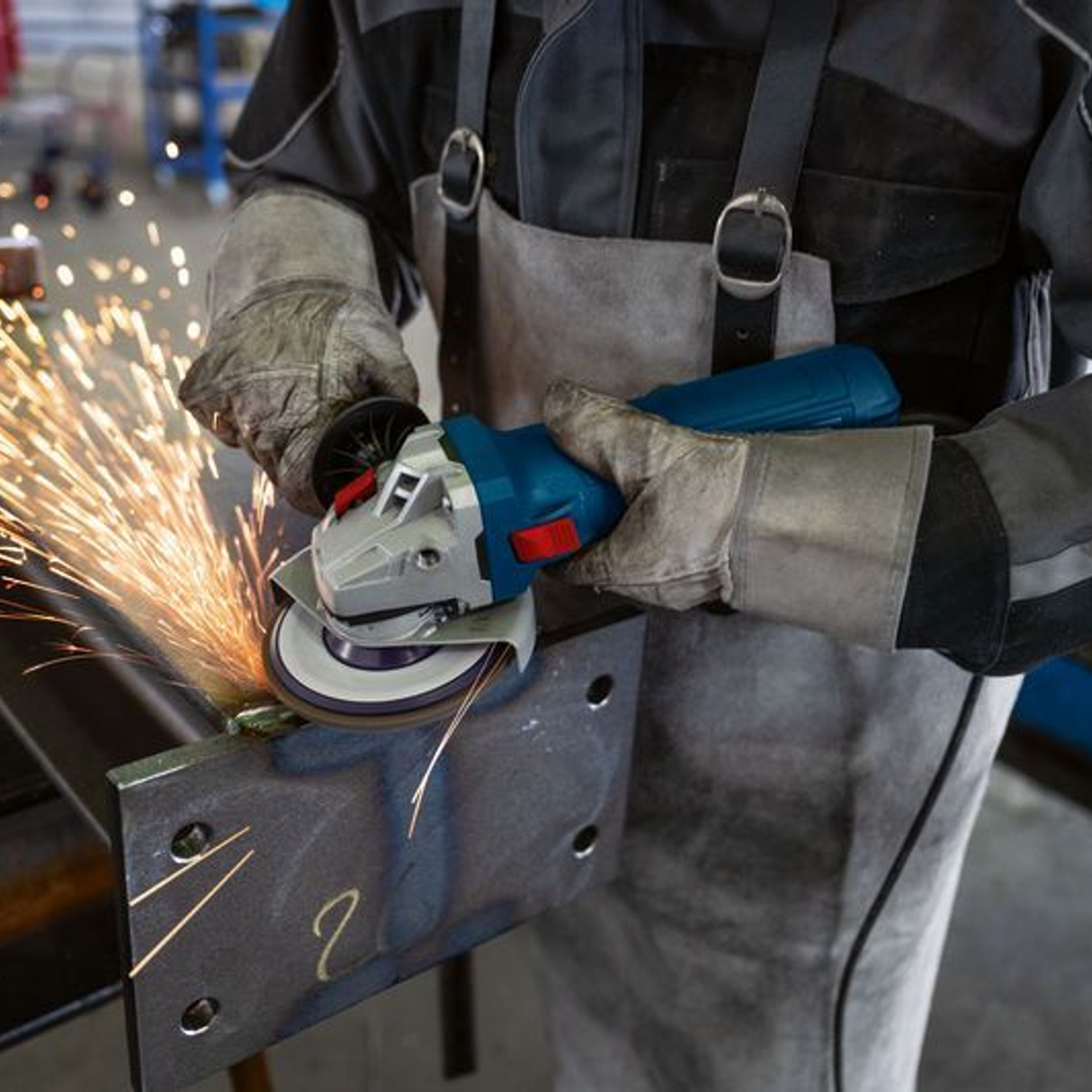 06013A6101 - Broyeur Bosch GWS 12-125 PRO 1200W - Image 23