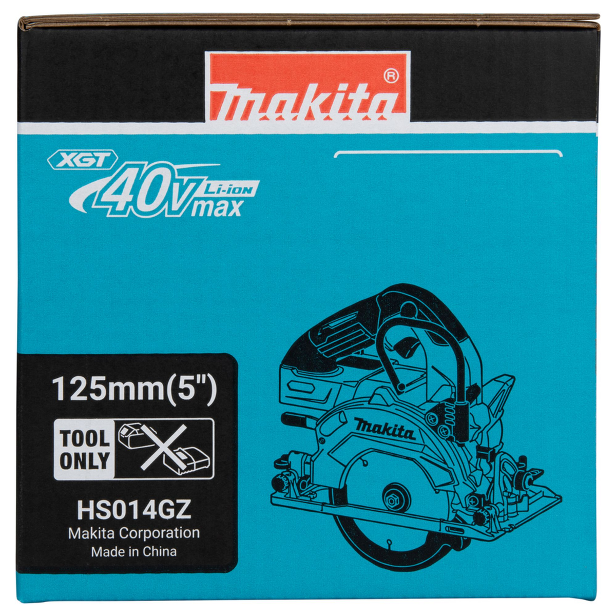 HS014GZ - Scie circulaire Makita HS014GZ 40V XGT 125mm - Image 25