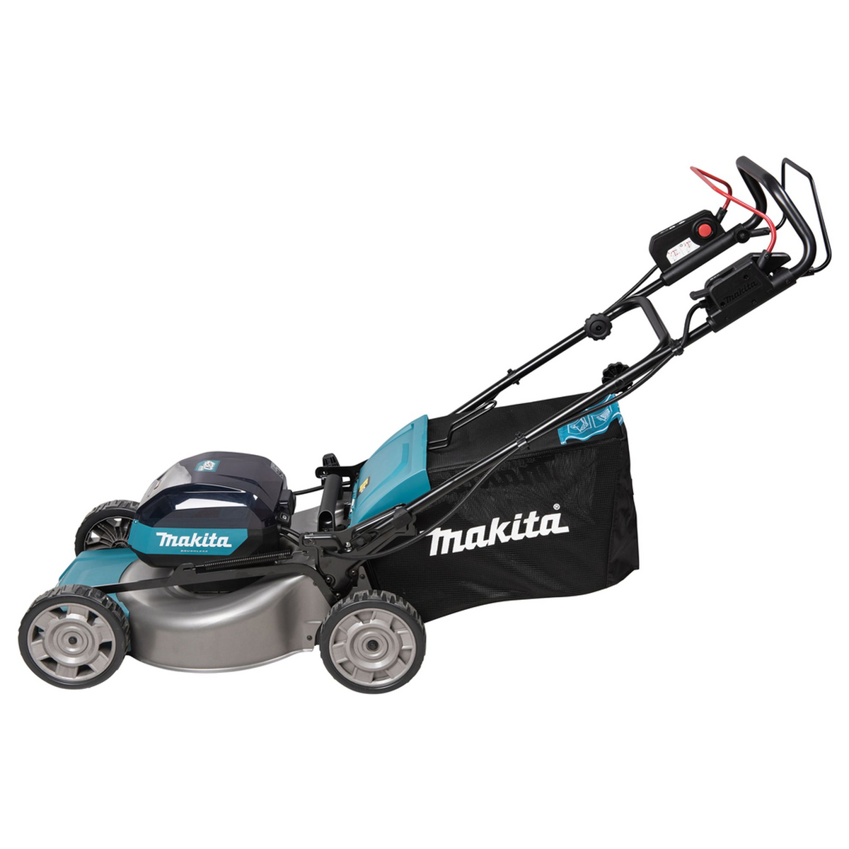LM001GT201 - Rasaerba a Batteria Makita LM001GT201 XGT 40V 480mm Semovente - Immagine 2
