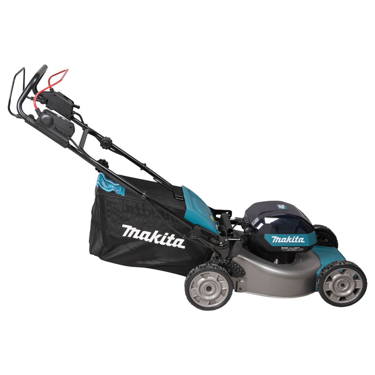 LM001GT201 - Rasaerba a Batteria Makita LM001GT201 XGT 40V 480mm Semovente - Immagine 6