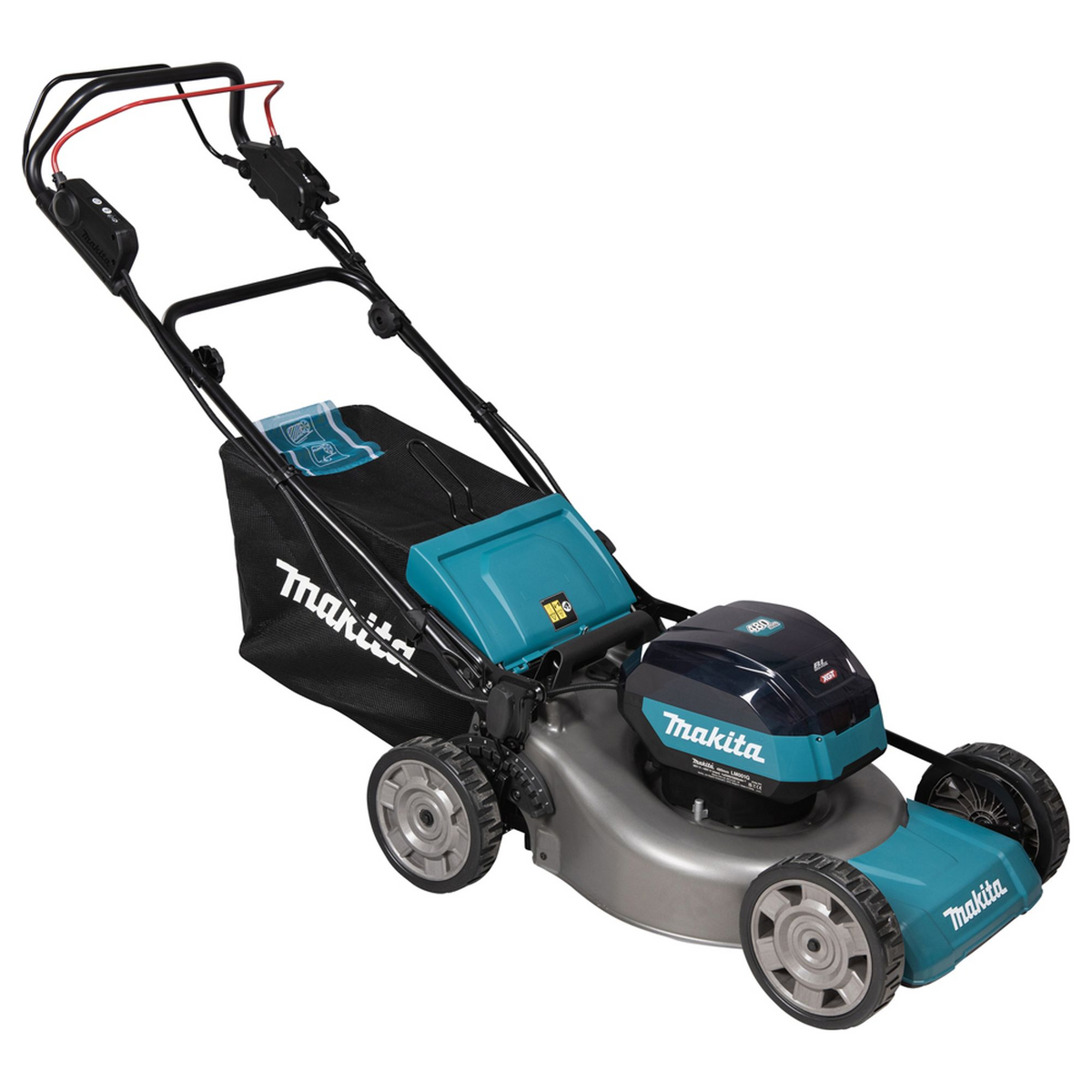 LM001GT201 - Rasaerba a Batteria Makita LM001GT201 XGT 40V 480mm Semovente - Immagine 7