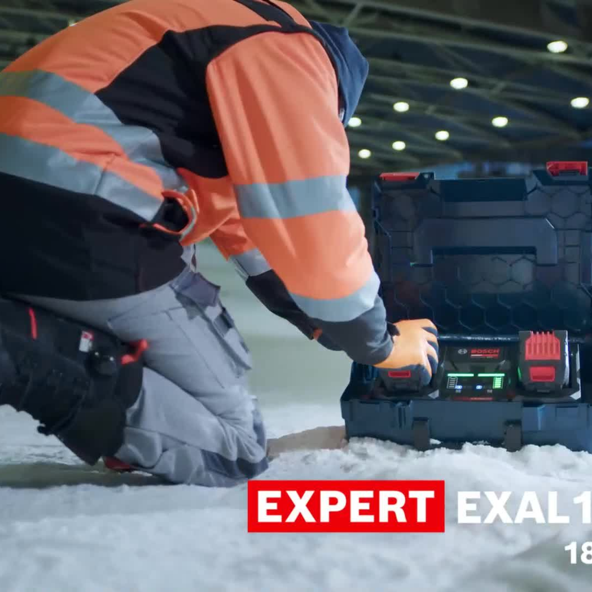 1600A02YG5 - Chargeur de batterie Bosch EXAL18V2-320 Professionnel 18V - Image 7