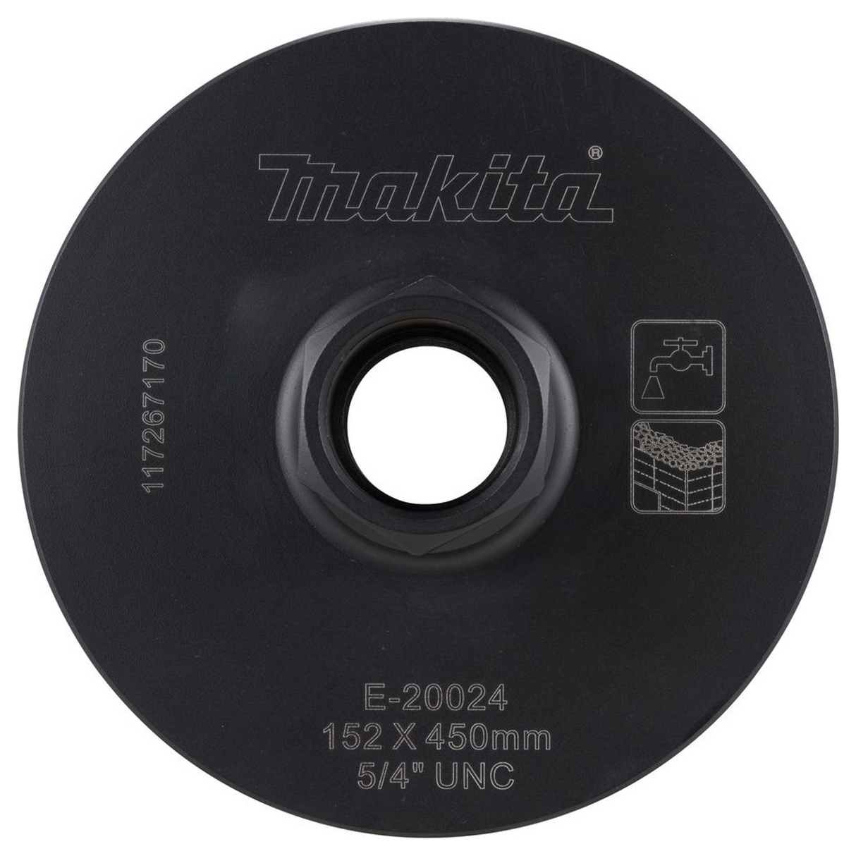 E-20024 - Couronne de diamant Makita E-20024 152 x 450 mm Humide 1-1/4" UNC - Image 5