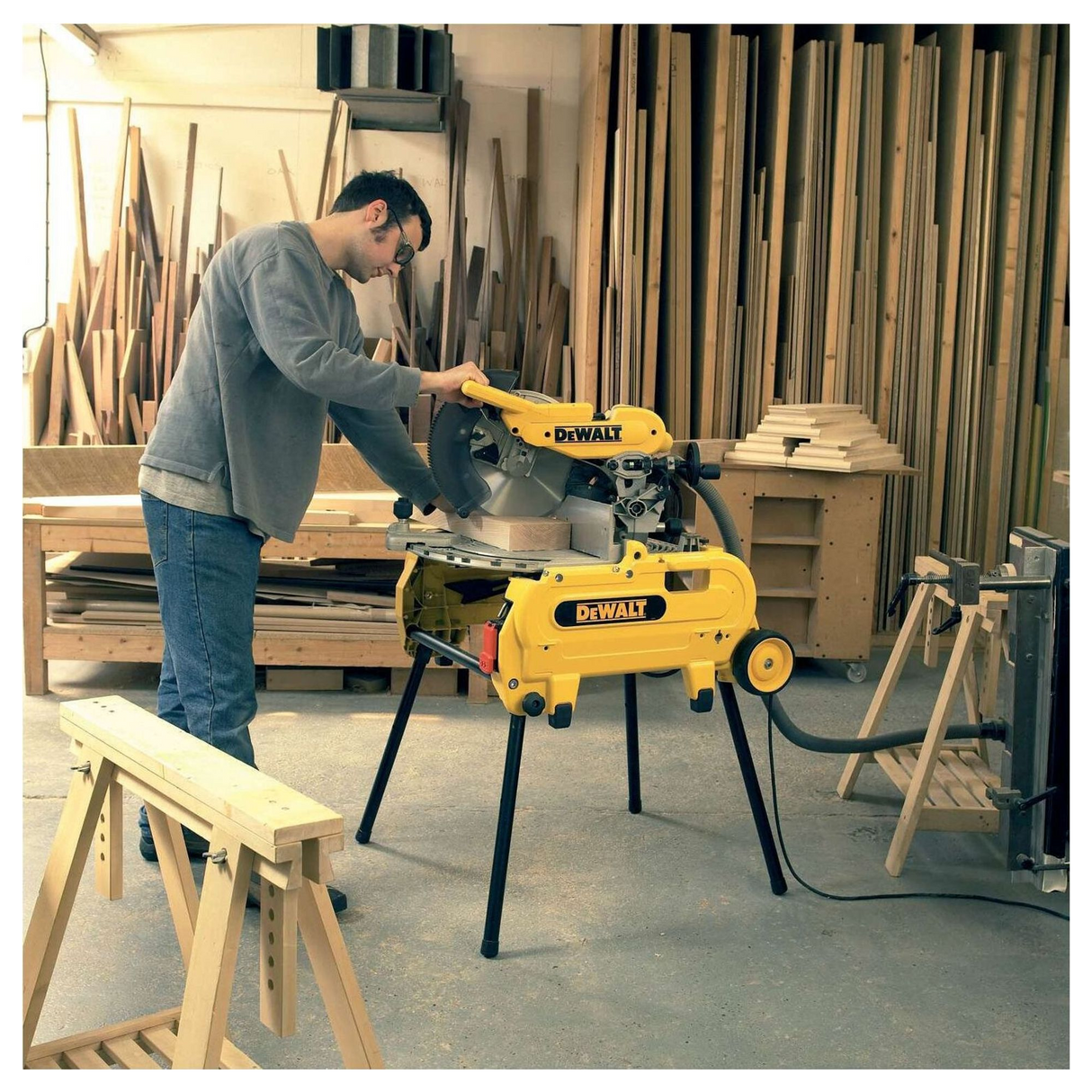 D27107-QS - Scie combinée Dewalt D27107-QS 305 mm 2000 W - Image 4