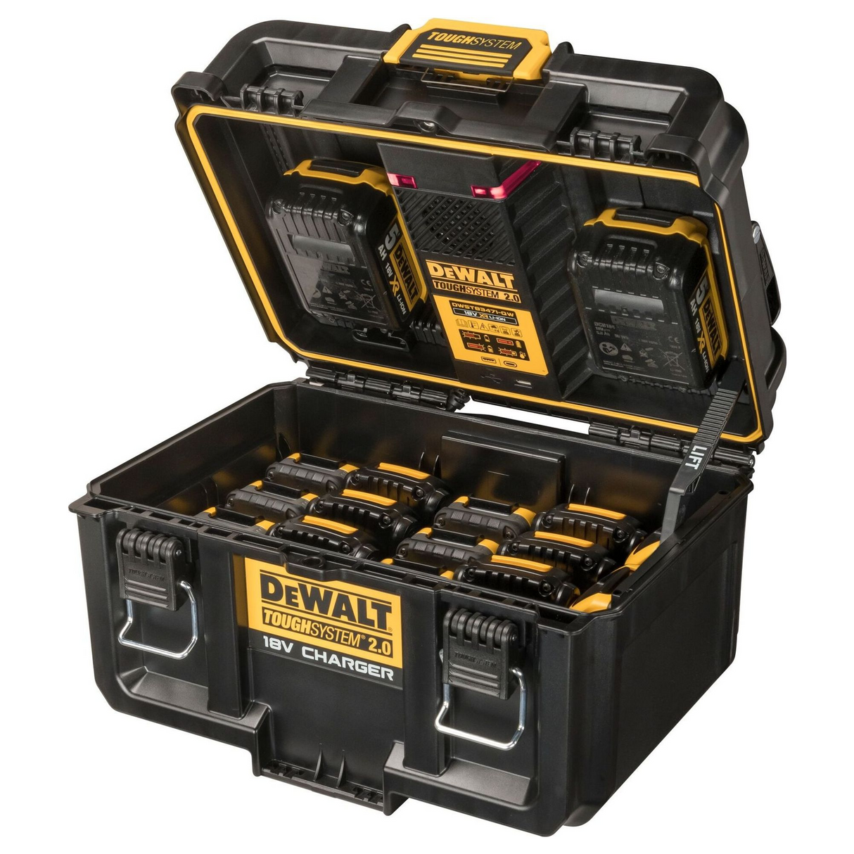 DWST83471-QW - Chargeur double batterie Dewalt DWST83471-QW ToughSystem 2.0 - Image 2