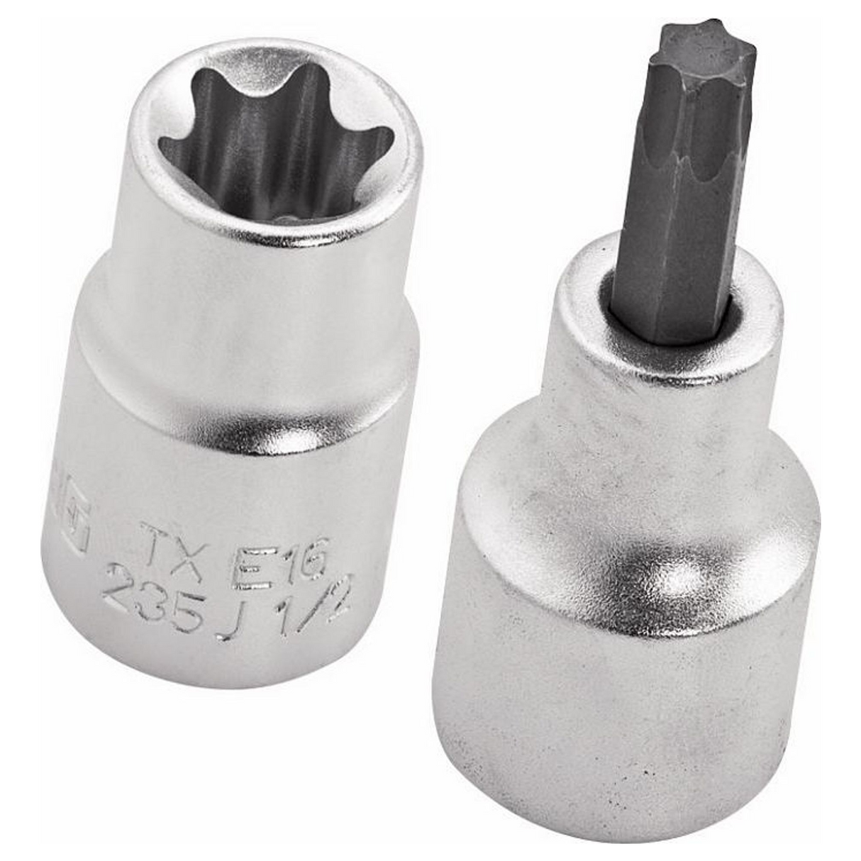 U06010029 - Assortimento Bussole TORX USAG 601 1/4-1/2 JTXS16 16 Pezzi - Immagine 3