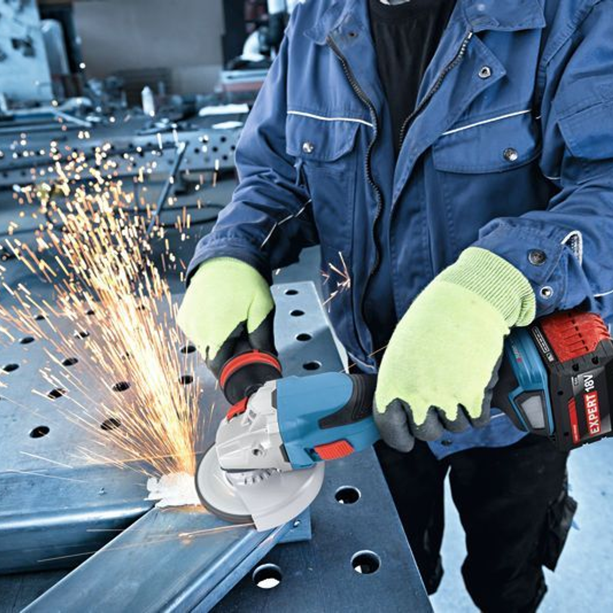 1600A0373Z - Starter Set Bosch EXBA18V-150 + EXAL18V-160 18V 15Ah - Immagine 21