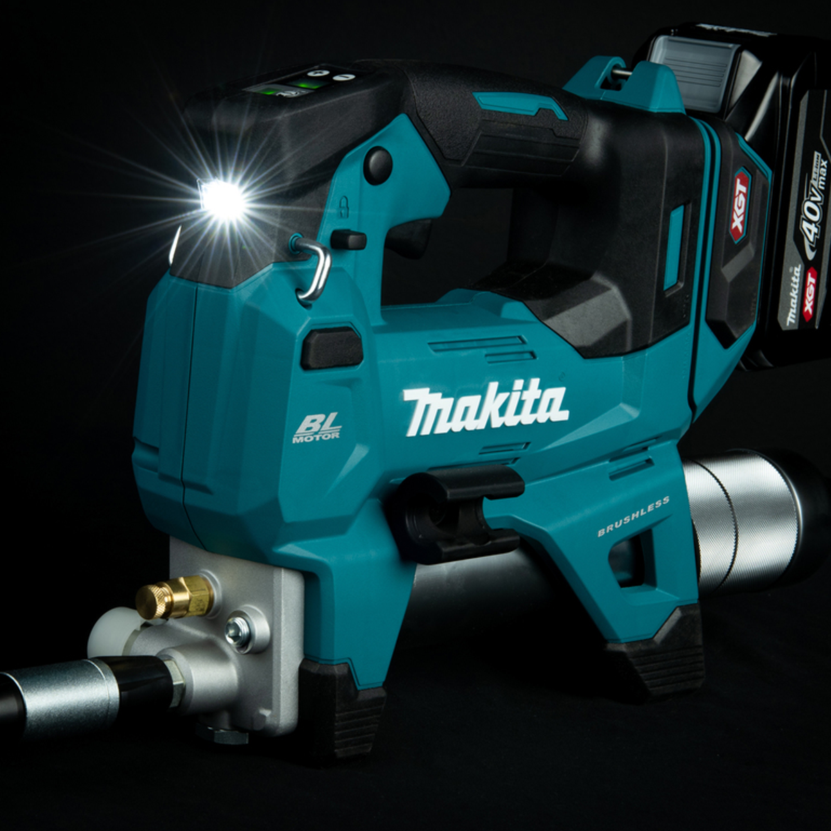 GP001GD201 - Pistola per Grasso Makita GP001GD201 XGT 40V 2x2.5Ah - Immagine 18