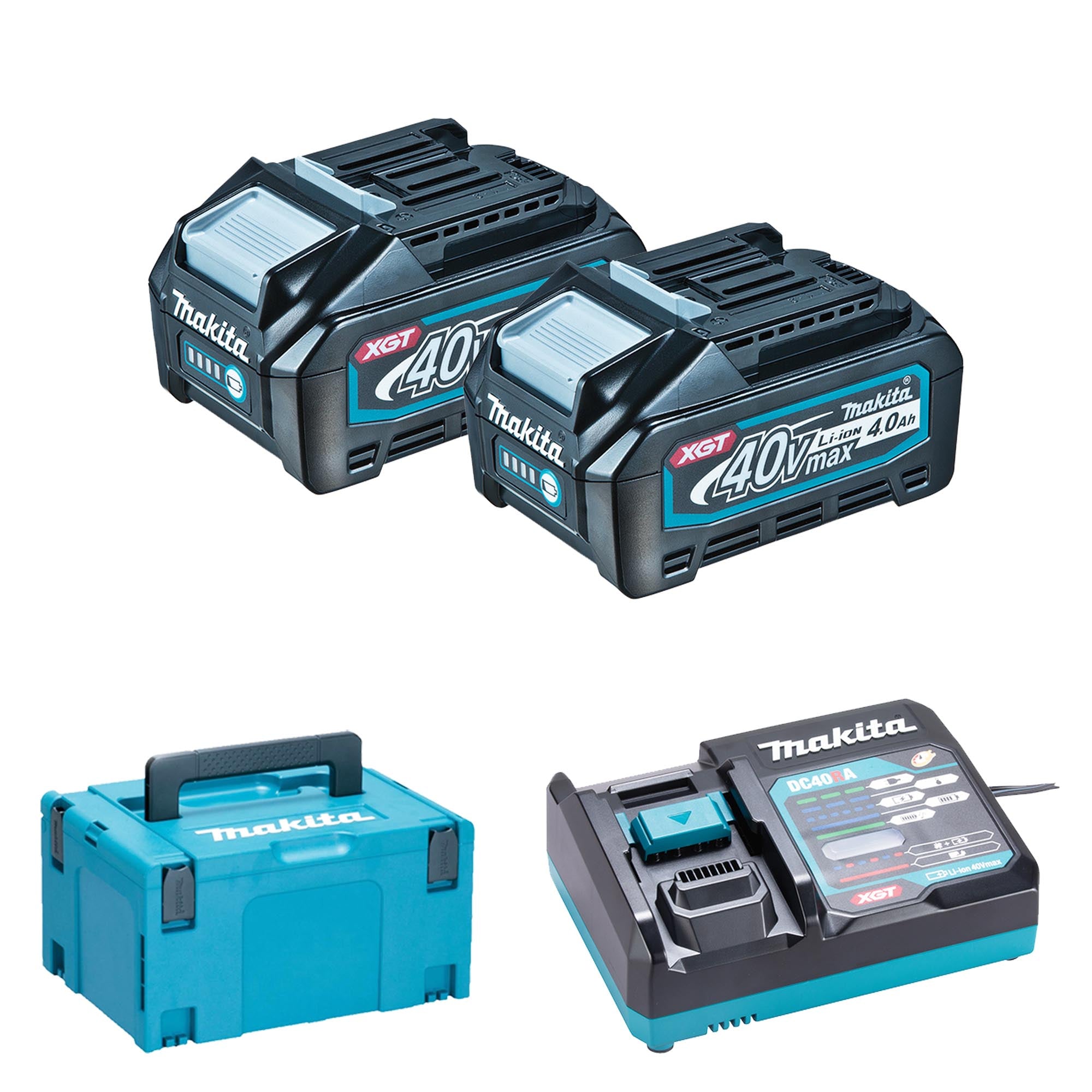 Support de chargeur de batterie Makita DC40RA pour boîtes à outils