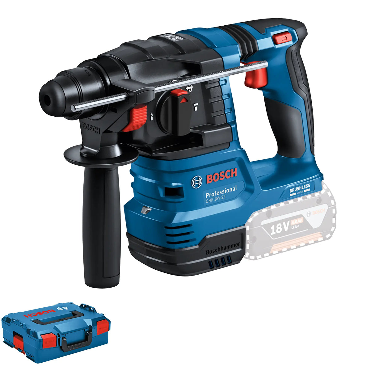 Martello Perforatore Bosch GBH 18V-22 PRO 18V