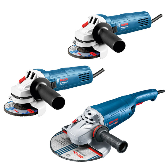 Kit Smerigliatrici Bosch GWS 22-230 J + 2 GWS 750