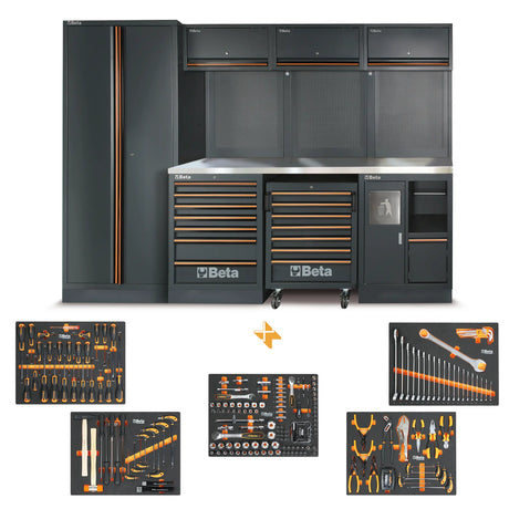 Arredo officina Beta C45PRO 2.0 X con 268 Utensili Omaggio