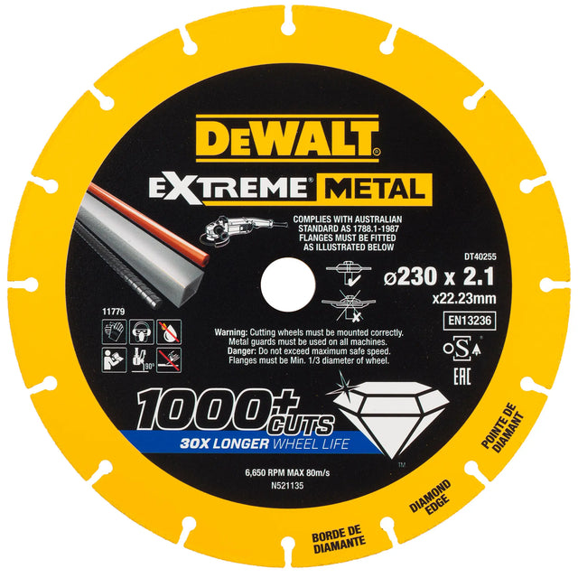 disque de coupe Dewalt DT40255-QZ