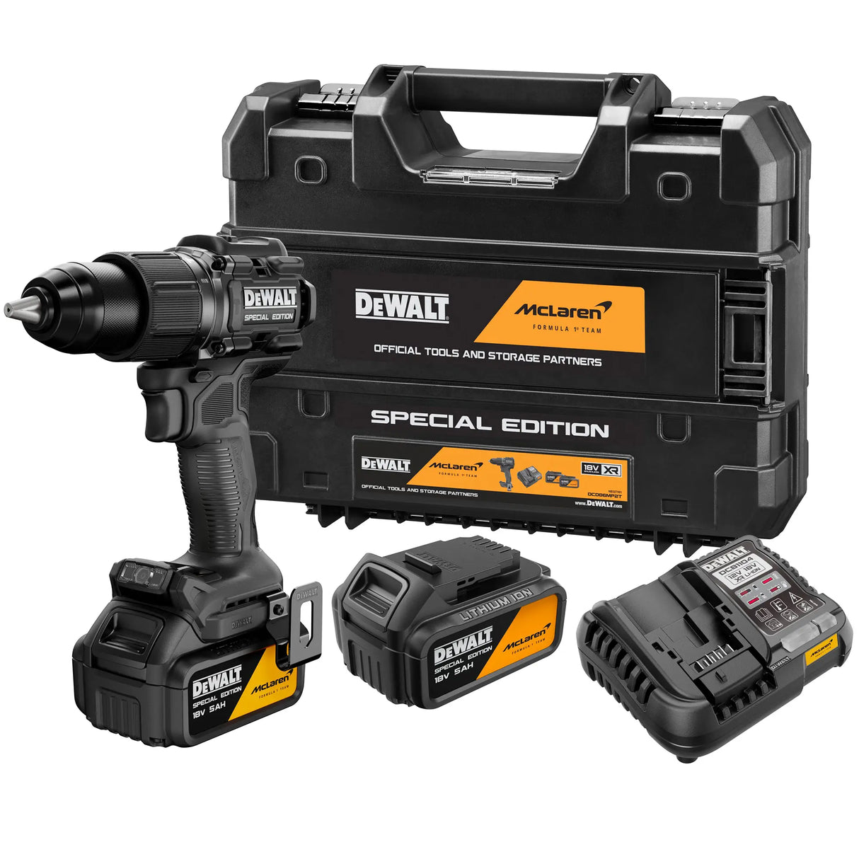 Perceuse Dewalt Batterie McLaren DCD86MP2T-QW 18V 5Ah