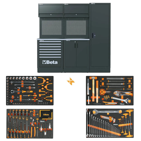 Arredo officina Beta RSC50 2.0 D con 224 Utensili Omaggio