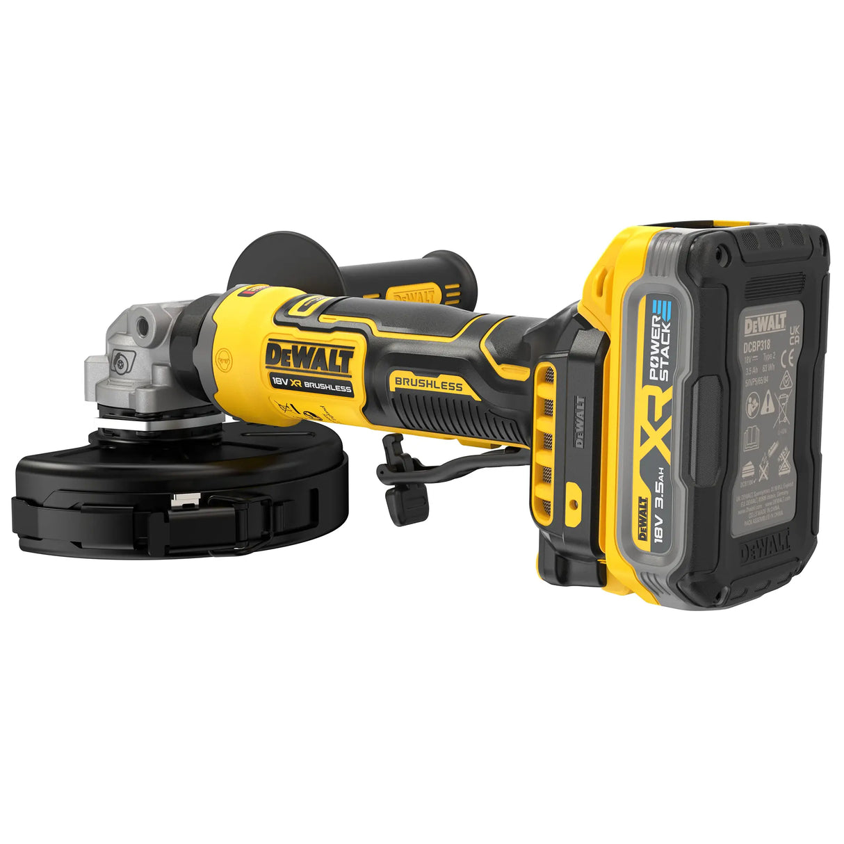 Broyeur Dewalt DCG404S2T-QW 18V 3,5Ah