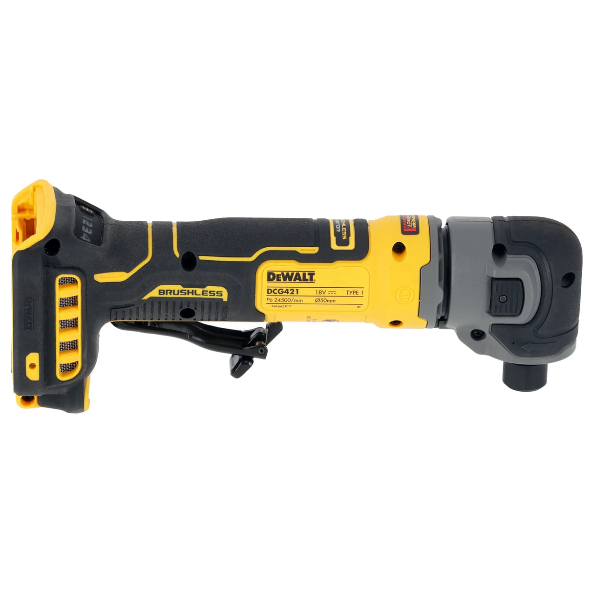 Meuleuse axiale Dewalt DCG421N-XJ 18V