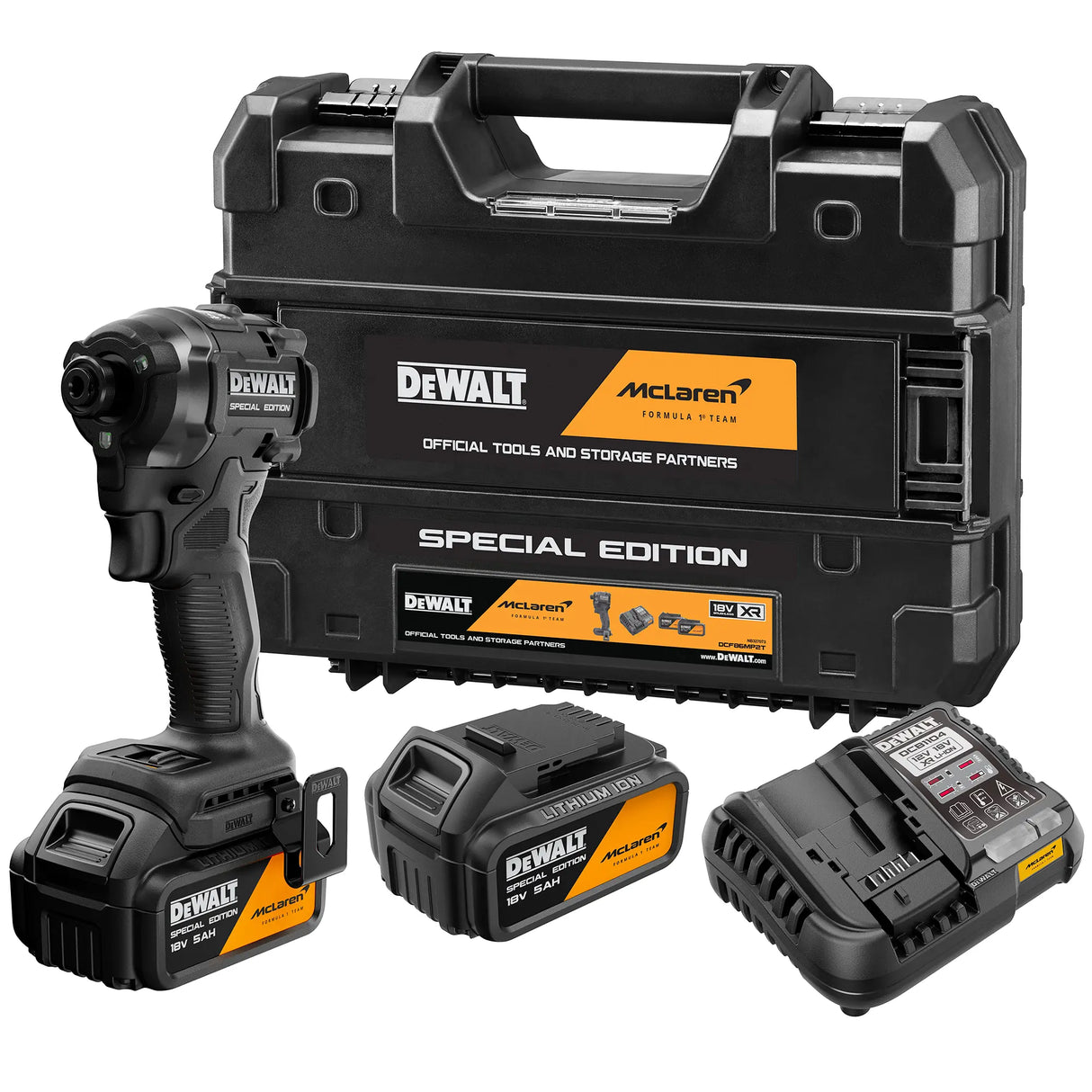 clé à chocs Dewalt Batterie McLaren DCF86MP2T-QW 18V 5Ah