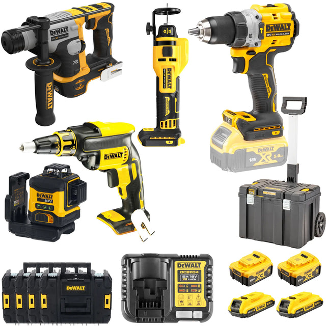 Kit Dewalt DCK5008P2D2T-IT 18V 5Ah