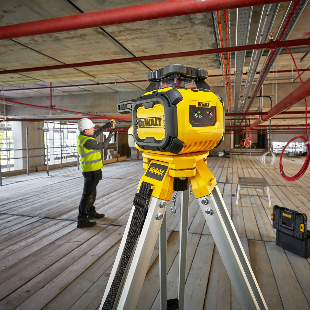 Laser rotativo rosso Dewalt DCLE05211-XJ