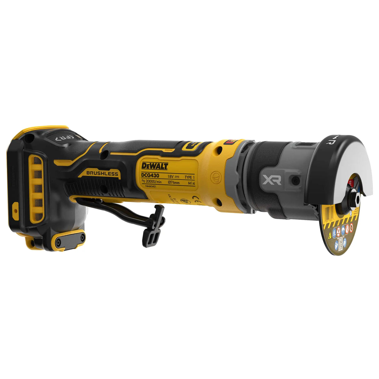Mini-machine de découpe Dewalt DCG430N-XJ 18V