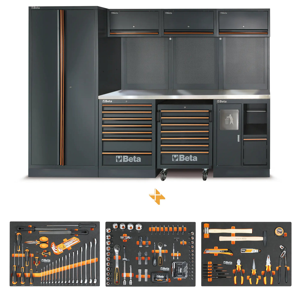 Arredo officina Beta C45PRO X con 196 Utensili Omaggio